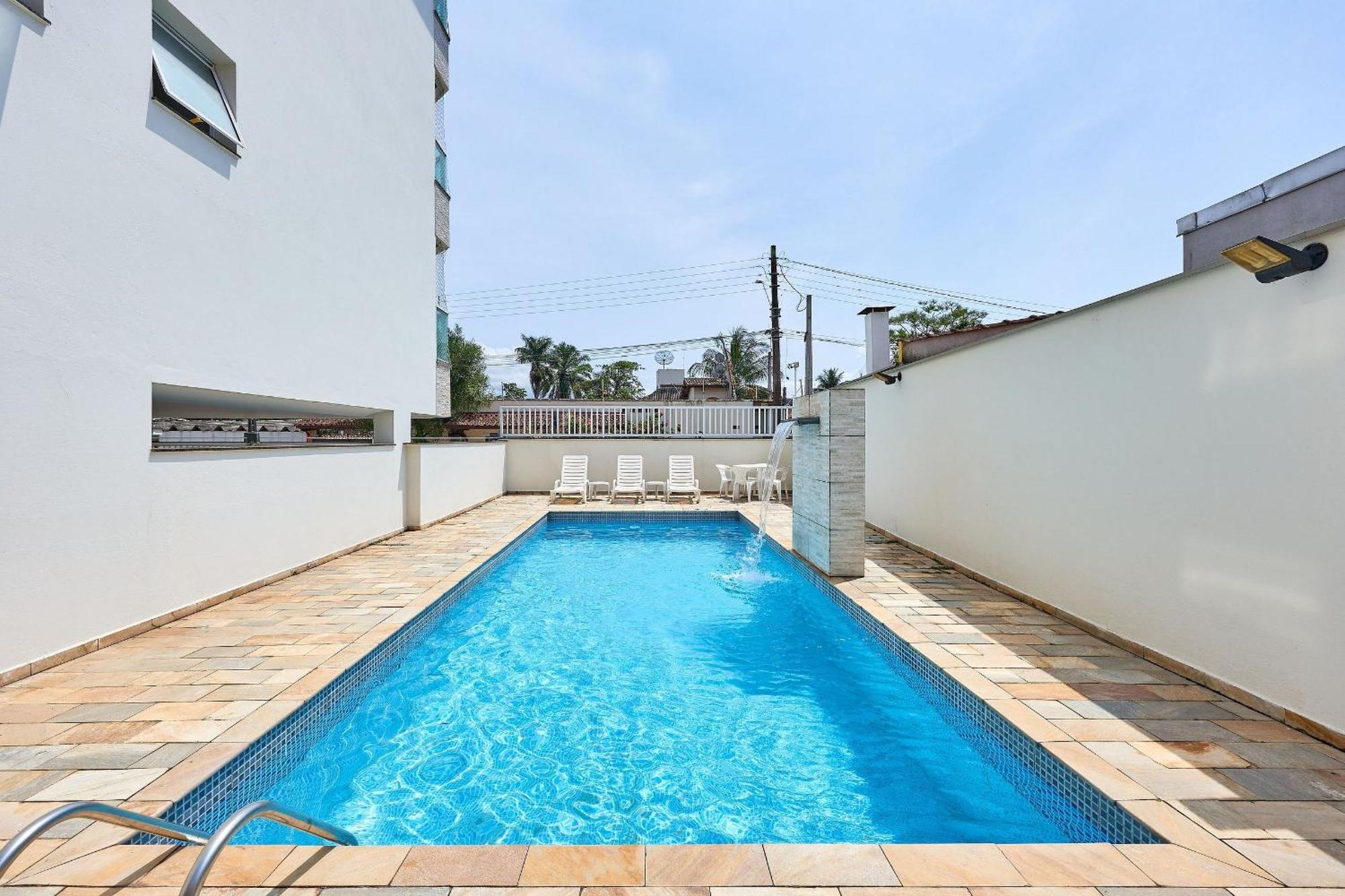 Af11: Perto Praias E Comercio, Piscina, Ar, Wi-fi, Varanda Gourmet Apartment *